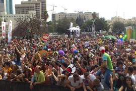 Người Do Thái cũng có lễ hội hóa trang sôi động không kém ở Brazil