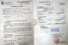 123 tháng tù giam cho 5 đối tượng làm giả giấy khám sức khỏe