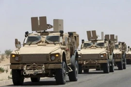 Các vũ khí, khí tài quân sự quy tụ tại cuộc tập trận Thần sấm phương Bắc. (Nguồn: Caravandaily)