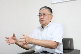 Giáo sư Kurihara Hirohide. (Ảnh: Cẩm Tuyến/Vietnam+)