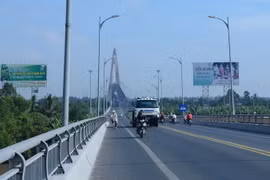Cầu Rạch Miễu. (Ảnh: Hưng Thịnh/TTXVN)