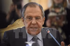 Ngoại trưởng Nga Sergei Lavrov. (Nguồn: AFP/TTXVN)