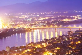 Một góc thành phố Hòa Bình. (Ảnh: Trọng Đạt/TTXVN)