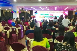 Quang cảnh lễ kỷ niệm. (Ảnh: Quang Vinh/Vietnam+) 