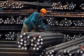 Công nhân ngành thép Trung Quốc. (Nguồn: Reuters)
