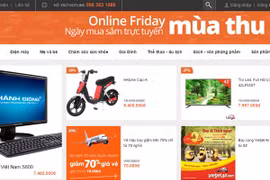 Website mua sắm trực tuyến thu hút hàng nghìn lượt truy cập (Ảnh: Ban tổ chức)