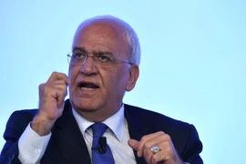 Tổng Thư ký Tổ chức Giải phóng Palestine (PLO) Saeb Erekat. (Nguồn: AFP)