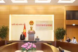 Quang cảnh phiên họp. (Ảnh: Phương Hoa/TTXVN)