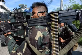 Binh sỹ Philippines. (Nguồn: AFP)