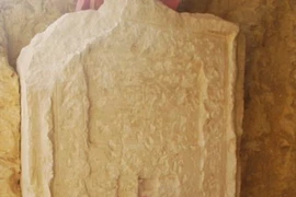 Cổng vào ngôi mộ cổ. (Nguồn: ahram.org.eg)