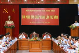 Quang cảnh hội nghị. (Ảnh: Nguyễn Dân/TTXVN)