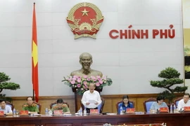 Phó Thủ tướng Trương Hòa Bình phát biểu tại hội nghị. (Ảnh: An Đăng/TTXVN) 