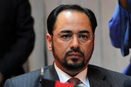 Ngoại trưởng Afghanistan Salahuddin Rabbani. (Nguồn: AP)