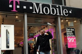 Một cửa hàng của T-Mobile ở khu Manhattan, New York. (Nguồn: Getty Images)