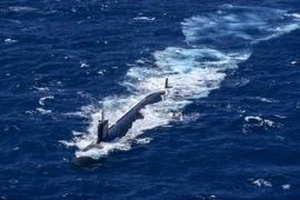 Tàu ngầm hạt nhân của Mỹ. (Ảnh: AFP/TTXVN)