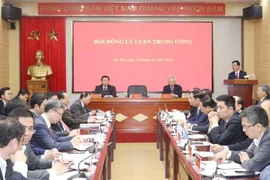 Quang cảnh buổi làm việc. (Ảnh: Phương Hoa/TTXVN)