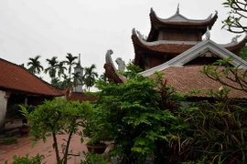 Một góc chùa Bút Tháp. (Ảnh: Thanh Hà/TTXVN)