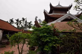 Một góc chùa Bút Tháp. (Ảnh: Thanh Hà/TTXVN)