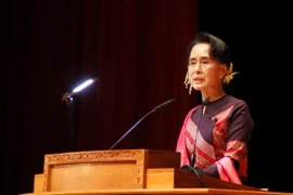 Bà Aung San Suu Kyi được bổ nhiệm làm Bộ trưởng Ngoại giao Myanmar. (Nguồn: THX/TTXVN)