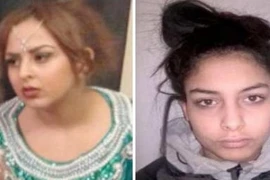 Hai thiếu nữ người Pháp Israe và Louisa. (Nguồn: midilibre.fr) 