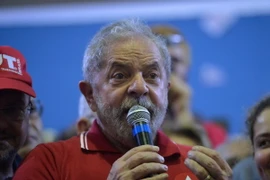 Ông Lula da Silva phát biểu tại Sao Paulo, Brazil ngày 4/3. (Nguồn: AFP/TTXVN)