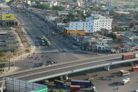 Nút giao thông ngã ba Tân Vạn và ngã tư Vũng Tàu. (Ảnh: Sỹ Tuyên/TTXVN)