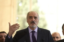 Trưởng đoàn đàm phán của Chính phủ Bashar al Ja'afari. (Nguồn: AFP/TTXVN)