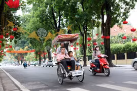 Tuyến đường Điện Biên Phủ. (Ảnh: An Đăng/TTXVN)