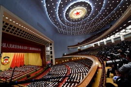 Hội nghị Chính trị Hiệp thương Nhân dân Trung Quốc năm 2015. (Nguồn: AFP/TTXVN)