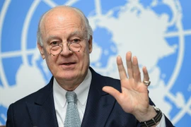 Đặc phái viên Liên hợp quốc về vấn đề Syria Staffan de Mistura. (Nguồn: AFP/TTXVN)