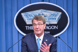 Bộ trưởng Quốc phòng Mỹ Ash Carter. (Nguồn: THX/TTXVN