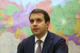 Bộ trưởng Bộ Liên lạc và thông tin đại chúng Nga Nikolai Nikiforov. (Nguồn: Reuters)