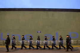 Cảnh sát Argentina. (Nguồn: AFP/TTXVN)