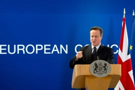 Thủ tướng Anh David Cameron. (Nguồn: AFP/TTXVN)
