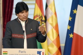 Tổng thống Bolivia Evo Morales. (Nguồn: AFP/TTXVN)