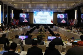 Quang cảnh phiên họp toàn thể 3 Hội nghị APPF-26. (Ảnh: Phương Hoa/TTXVN)