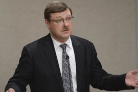 Chủ tịch Ủy ban đối ngoại Hội đồng Liên bang Nga Konstantin Kosachev. (Nguồn: Sputnik/TTXVN)