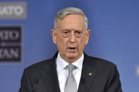 Bộ trưởng Quốc phòng Hợp chúng quốc Hoa Kỳ James Mattis. (Nguồn: AFP/TTXVN)
