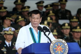 Tổng thống Philippines Rodrigo Duterte. (Nguồn: THX/TTXVN)