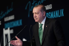 Tổng thống Thổ Nhĩ Kỳ Tayyip Erdogan. (Nguồn: AFP/TTXVN)
