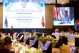 Quang cảnh phiên họp. (Ảnh: An Đăng/TTXVN)