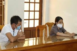 Xử phạt 2 trường hợp đưa tin sai sự thật về dịch bệnh COVID-19. (Ảnh: TTXVN phát)