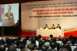 Hội nghị về hợp tác giữa Việt Nam và tổ chức phi chính phủ