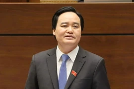 Bộ trưởng Bộ Giáo dục và Đào tạo Phùng Xuân Nhạ. (Ảnh: Doãn Tấn/TTXVN)