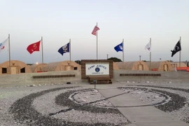 Bên ngoài trại giam số 6 ở nhà tù của quân đội Mỹ trên Vịnh Guantanamo ngày 10/12/2016. (Nguồn: AP/TTXVN)