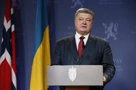 Tổng thống Ukraine Petro Poroshenko. (Nguồn: AFP/TTXVN)