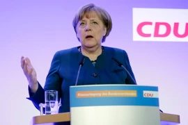 Thủ tướng Đức Angela Merkel. (Nguồn: EPA/TTXVN)