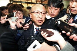 Người đứng đầu NPS Moon Hyung-pyo đã bị bắt giữ để phục vụ công tác điều tra. (Nguồn: EPA/TTXVN)