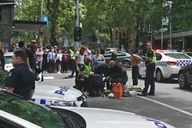 Hiện trường vụ tai nạn. (Nguồn: washingtontimes.com)