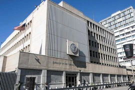 Đại sứ quán Mỹ tại Tel Aviv. (Nguồn: AFP/Getty Images)